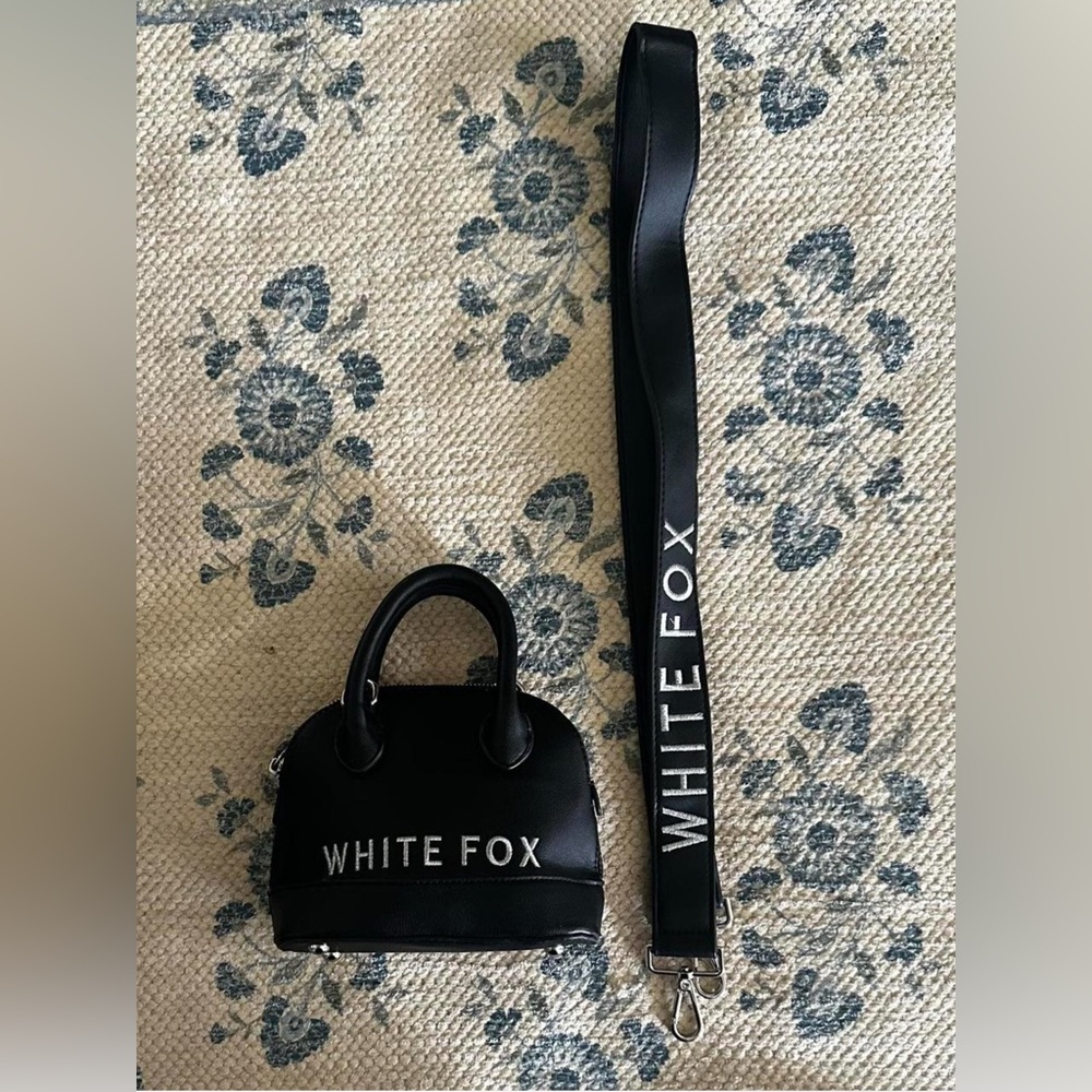 White Fox Boutique Black Handbag